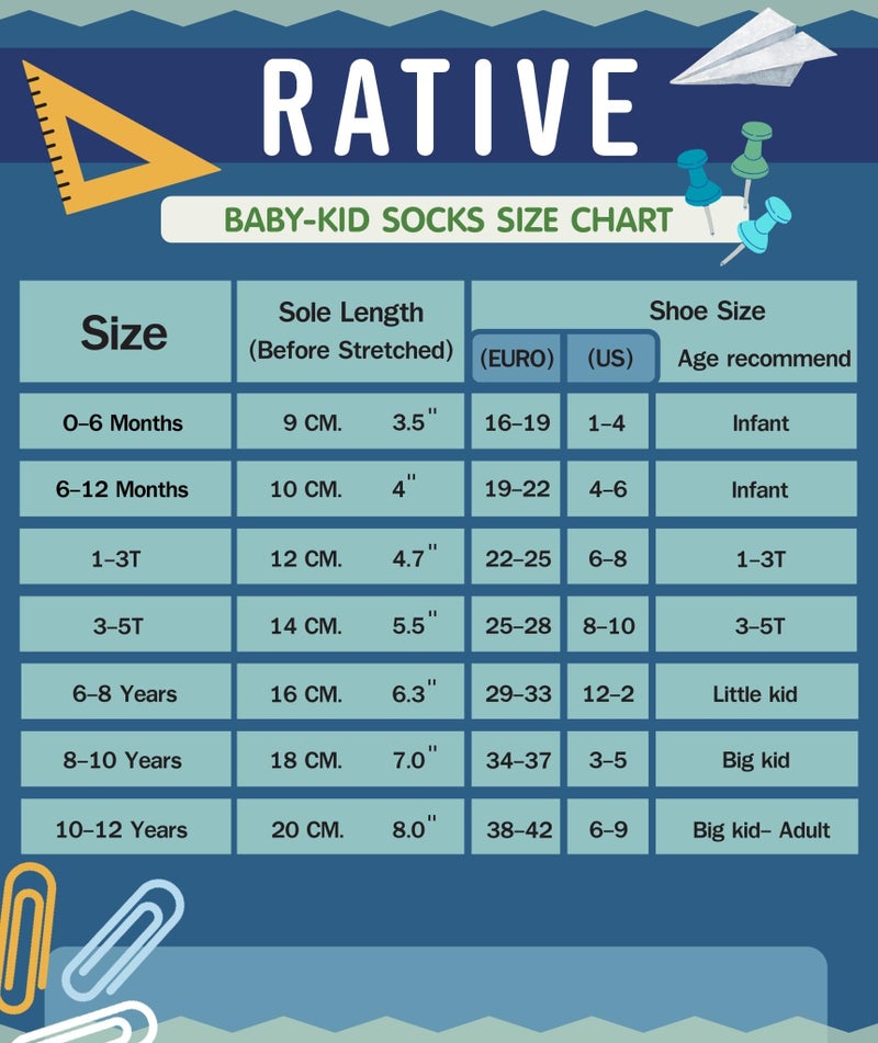 RATIVE Basic Cotton Crew Socks for Unisex Baby Infant Toddler Kids Boys Girls(3-5T,12-pairs/white) - Image 2